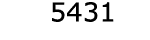  5431