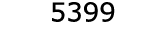  5399