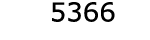  5366