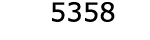  5358