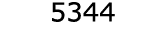  5344