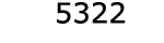  5322