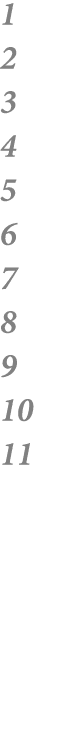 1 2  3  4  5  6  7  8  9  10  11 