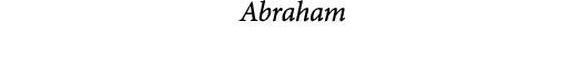  Abraham