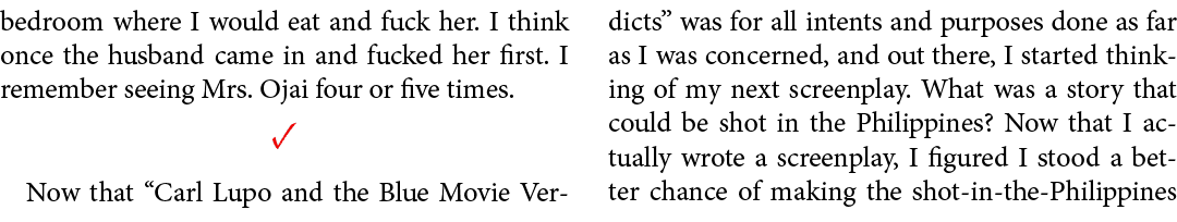 bedroom where I would eat and fuck her. I think once the husband came in and fucked her first. I remember seeing Mrs....