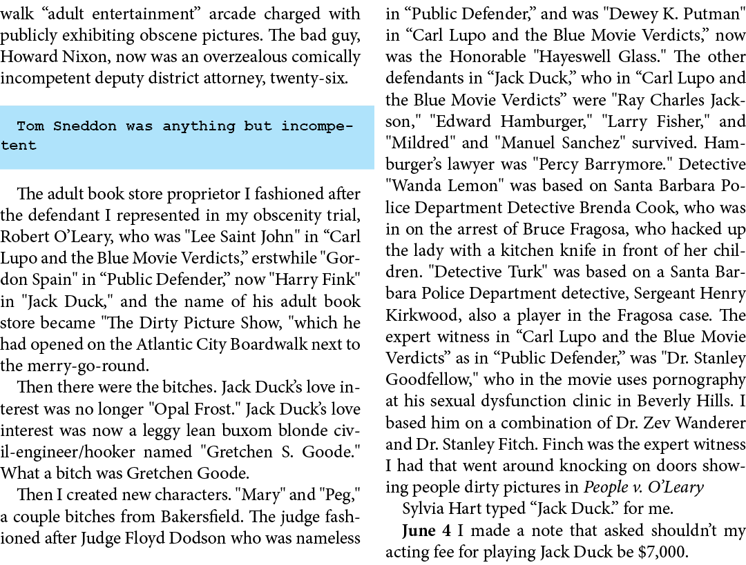 walk “adult entertainment” arcade charged with publicly exhibiting obscene pictures. The bad guy, Howard Nixon, now w...