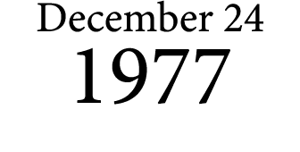 December 24 1977