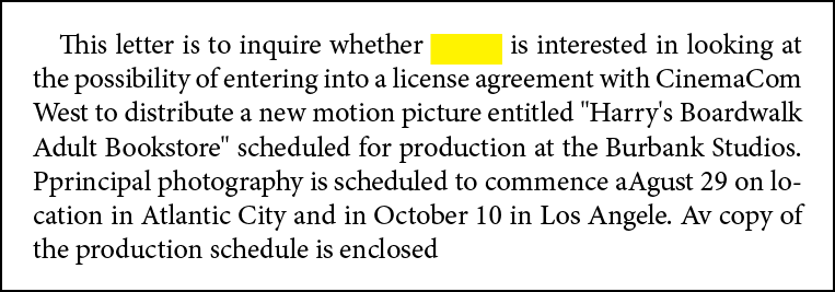 This letter is to inquire whether is interested in looking at the possibility of entering into a license agreement wi...