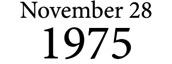 November 28 1975