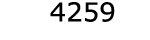  4259