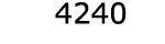  4240