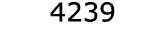  4239