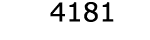  4181
