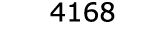  4168