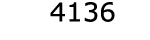  4136