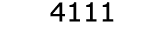  4111