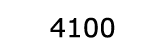  4100