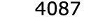  4087