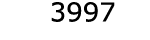  3997