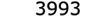  3993