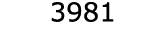  3981