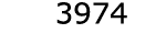  3974