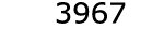  3967