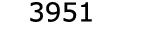  3951