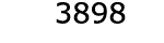  3898