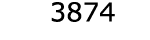  3874