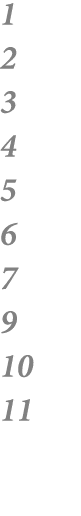 1 2 3 4 5 6 7 9 10 11 