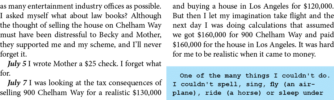 as many entertainment industry offices as possible. I asked myself what about law books? Although the thought of sell...