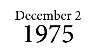 December 2 1975