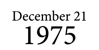 December 21 1975