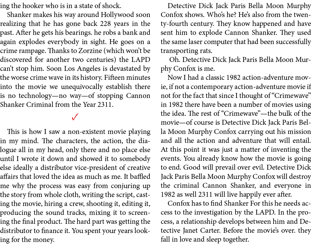 ing the hooker who is in a state of shock. Shanker makes his way around Hollywood soon realizing that he has gone bac...