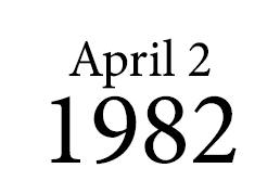 April 2 1982