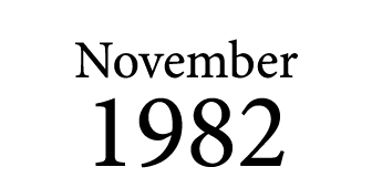 November 1982