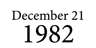 December 21 1982