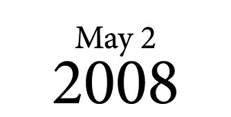May 2 2008