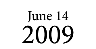 June 14 2009