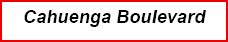 Cahuenga Boulevard
