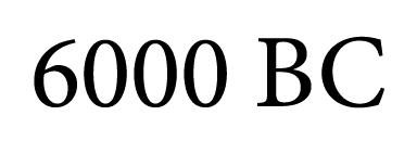 6000 BC