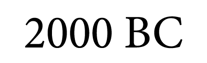 2000 BC