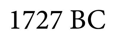 1727 BC