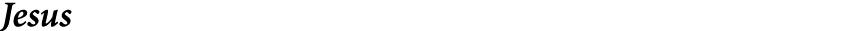 Jesus