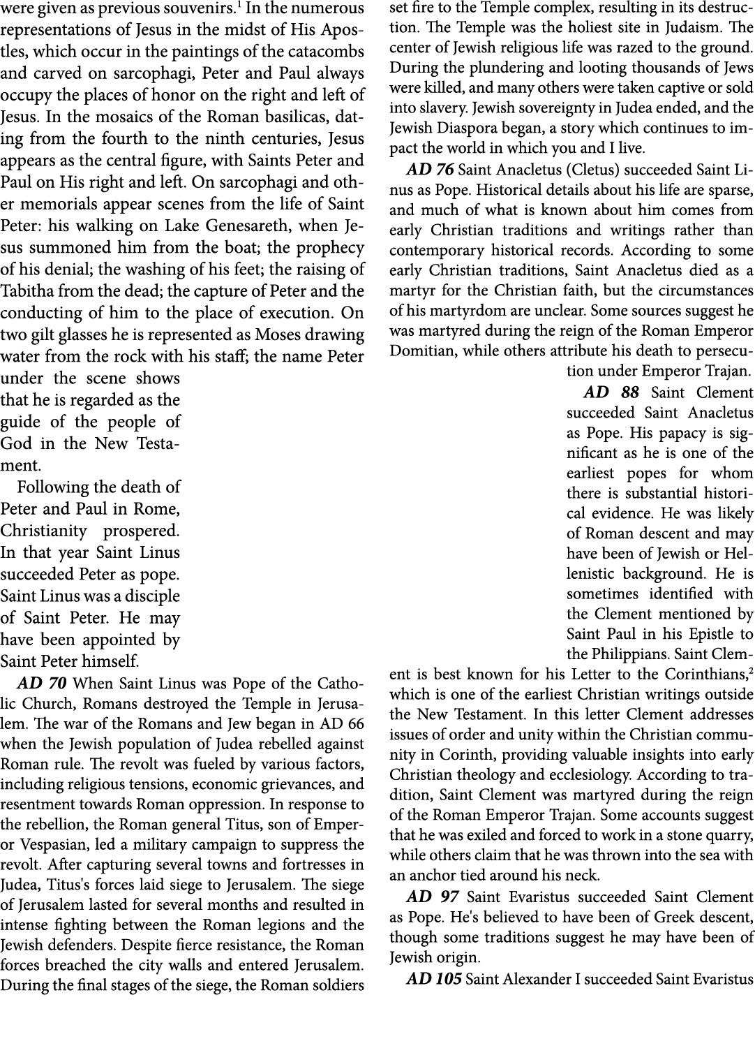 were given as previous souvenirs. In the numerous representations of ﻿Jesus in the midst of His Apostles, which occur...