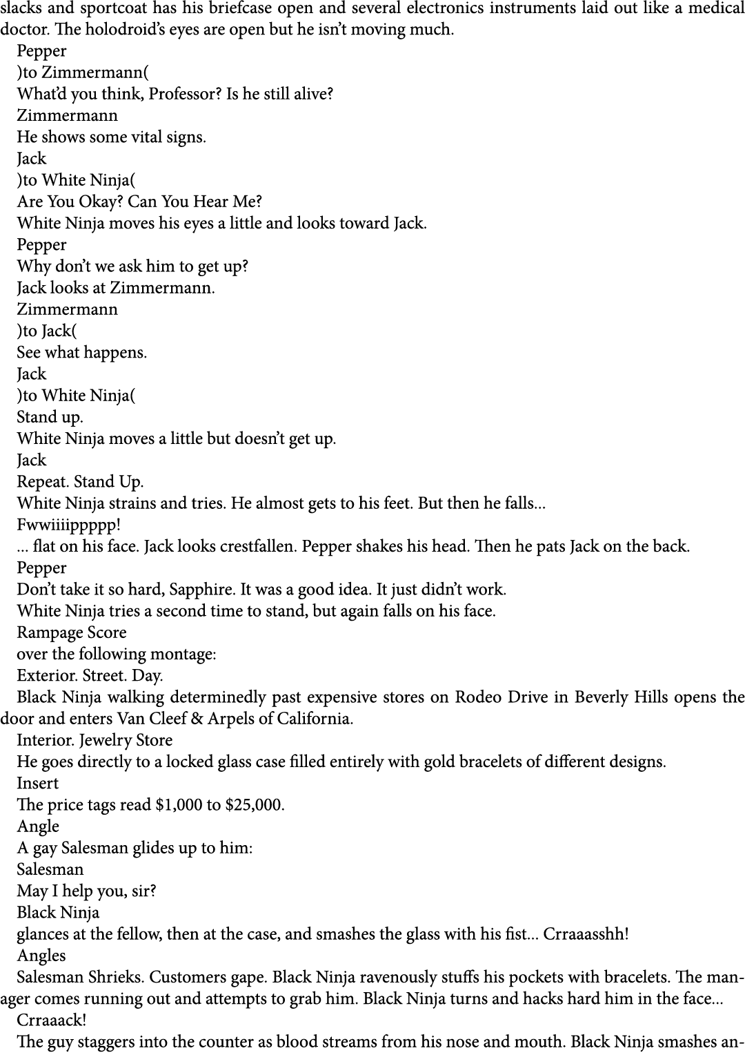 slacks and sportcoat has his briefcase open and several electronics instruments laid out like a medical doctor. The h...