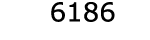  6186