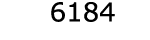  6184