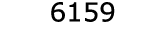  6159